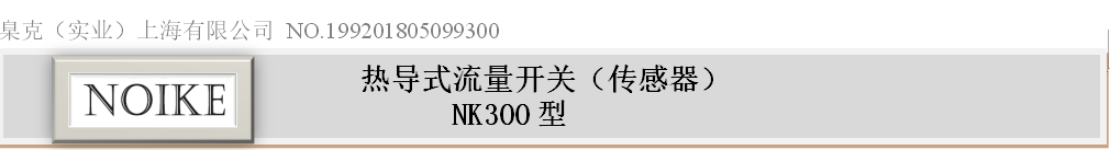 6燈油斷流報(bào)警熱導(dǎo)式流量開關(guān)NK300型